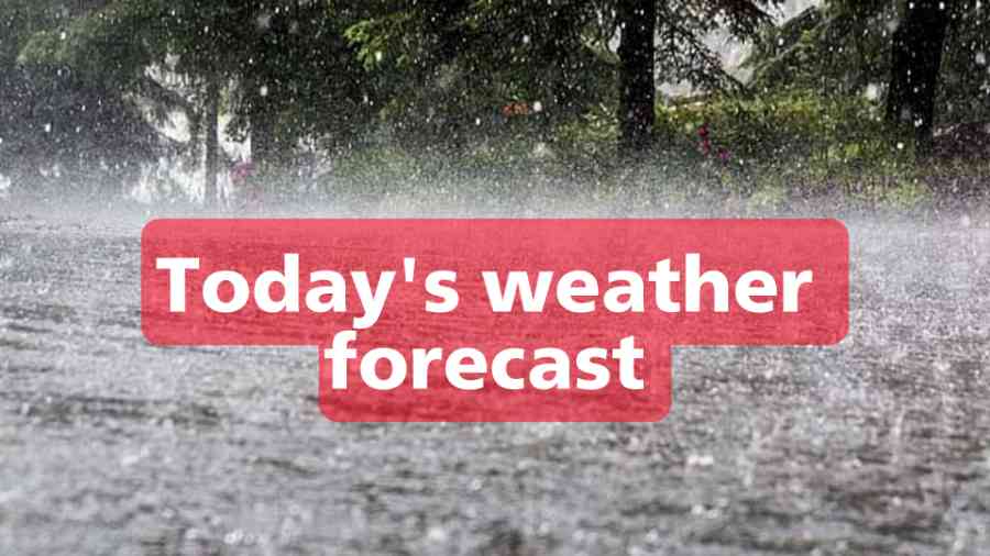 Today's weather forecast