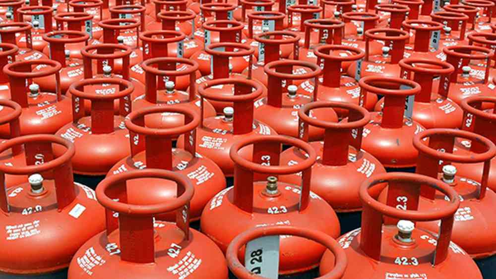 LPG gas cylinder price