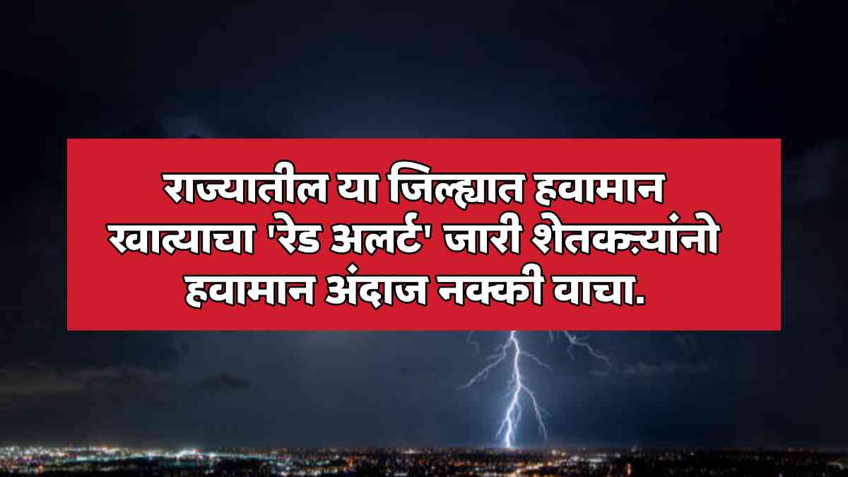 Maharashtra Rain Alert